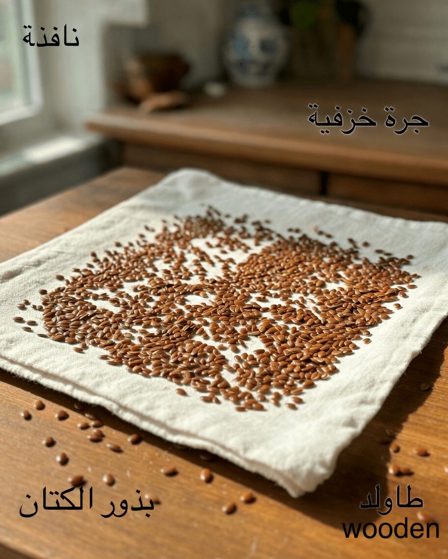 لماذا يحب كبار السن تناول ملعقة واحدة من بذور الكتان قبل النوم لدعم الدورة الدموية الصحية