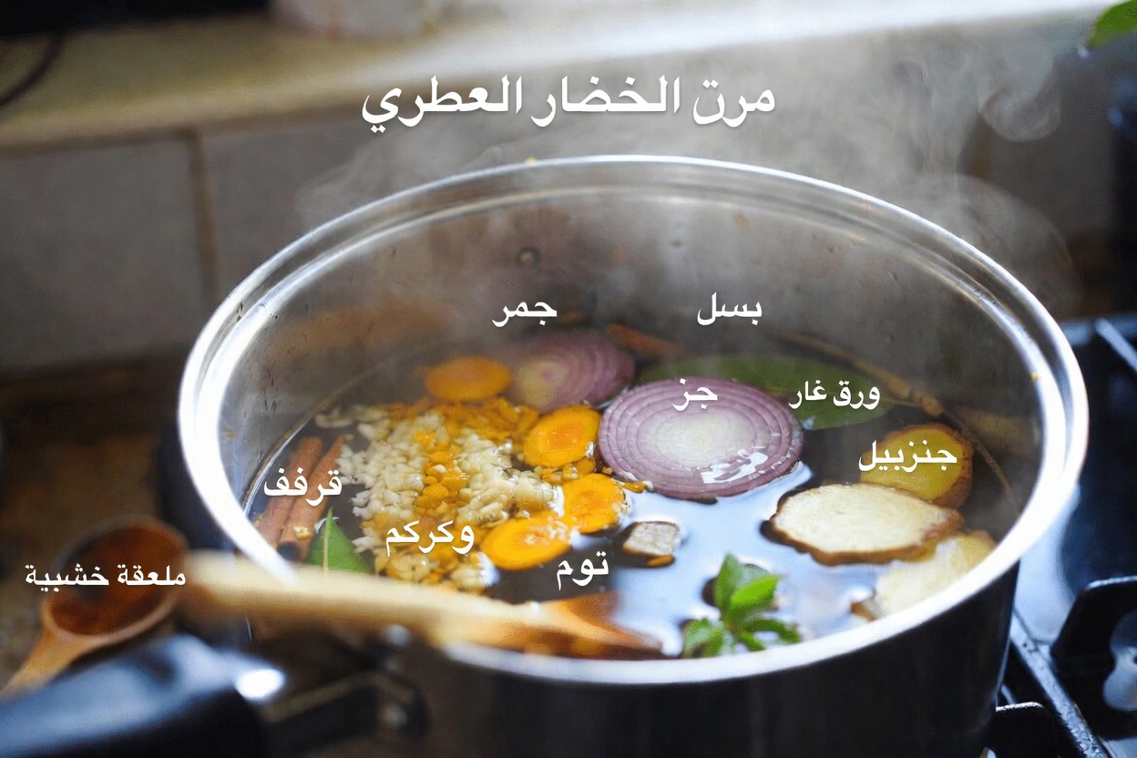 اكتشف هذا المزيج السهل من الشاي الصباحي وما بعد العشاء بالثوم والكركم والبصل والزنجبيل والقرفة وأوراق الجوافة