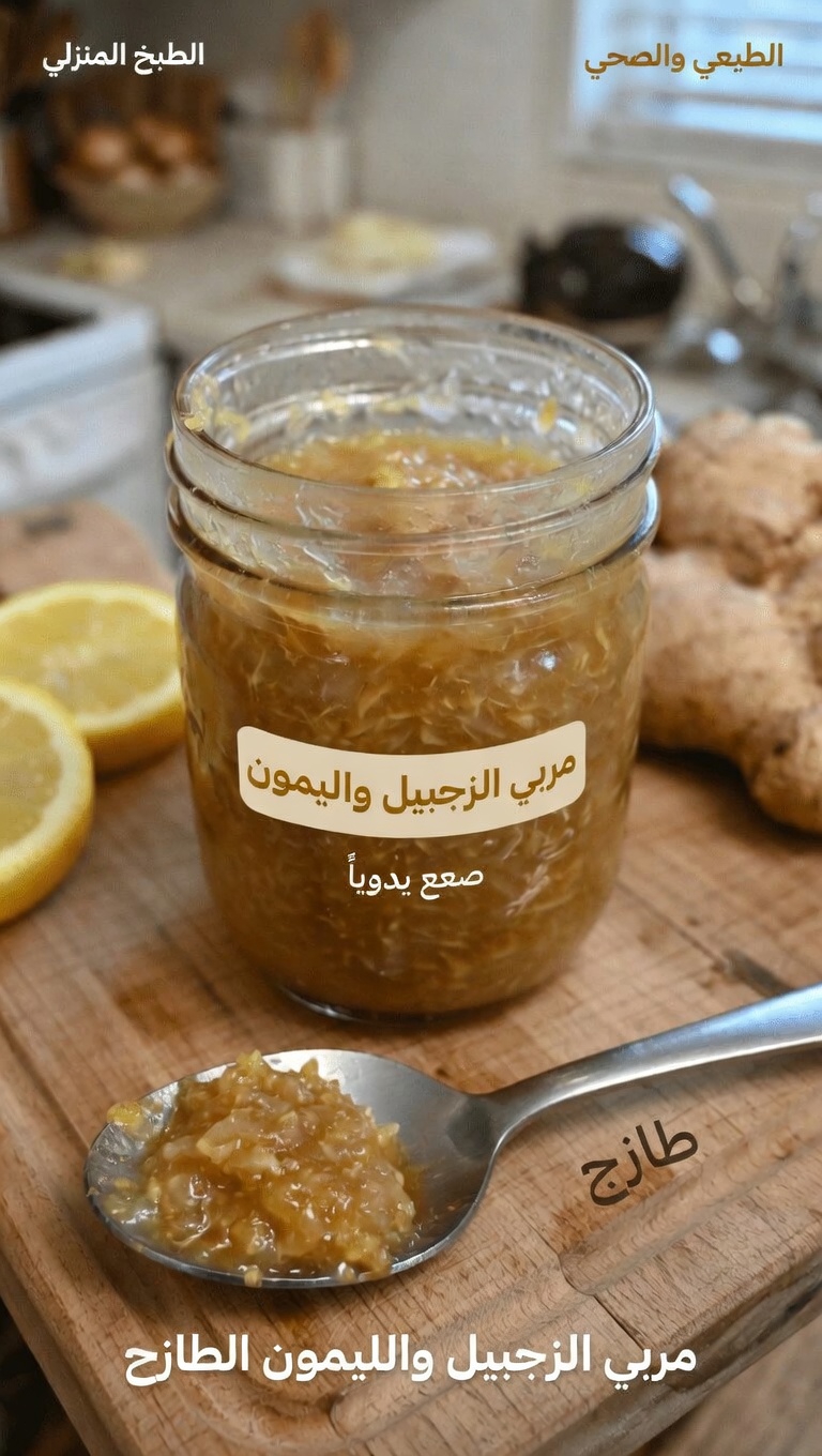 العادة اليومية البسيطة الرائجة: شرح الزنجبيل المبشور والبصل والثوم وعصير الليمون والعسل