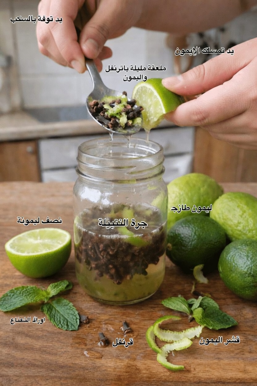 اكتشف كيفية تحضير هذا المشروب المنعش بالقرنفل والليمون كجزء من عاداتك الصباحية للعافية