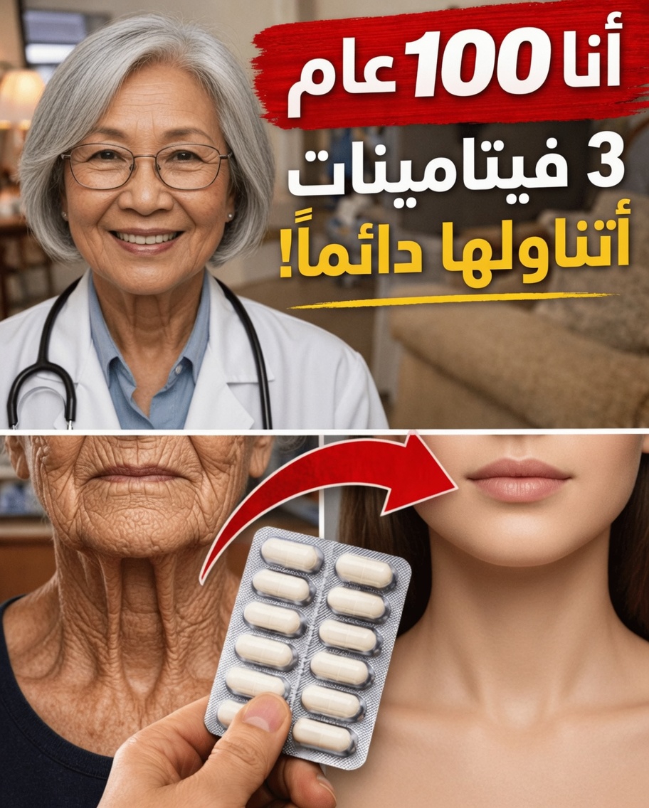 اكتشف 3 فيتامينات يدرجها يوميًا خبير تغذية يبلغ 101 عامًا لدعم الشيخوخة الصحية والحيوية