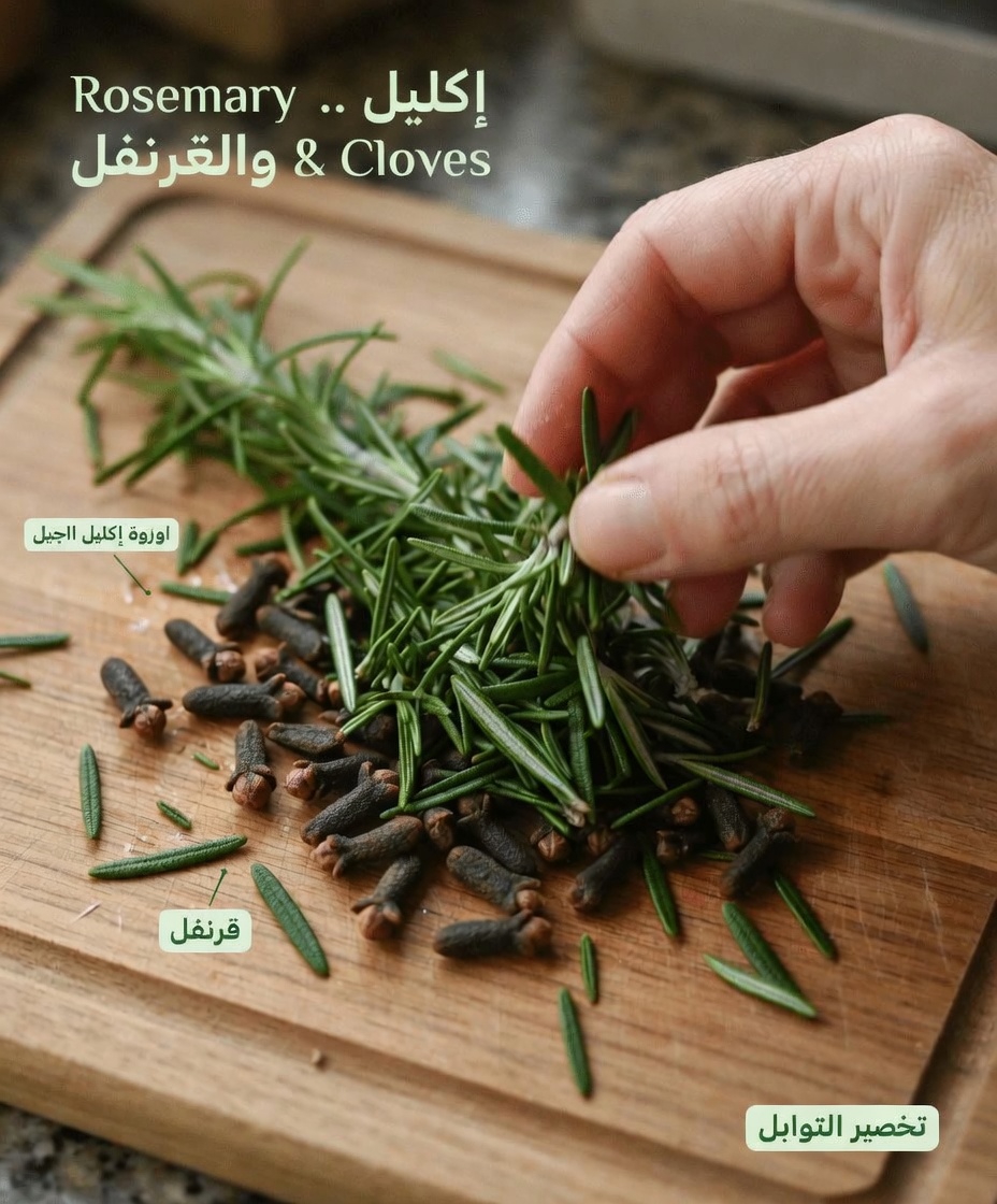 كيفية مزج إكليل الجبل مع القرنفل لتحضير شاي يومي بسيط يدعم روتينك الصحي