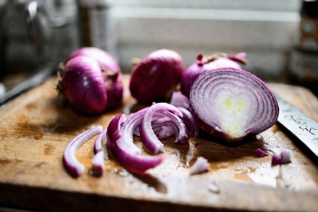 كيف لفتت هذه الوصفة البسيطة للبصل الأحمر المخلل الانتباه لدعم استقرار مستويات السكر في الدم