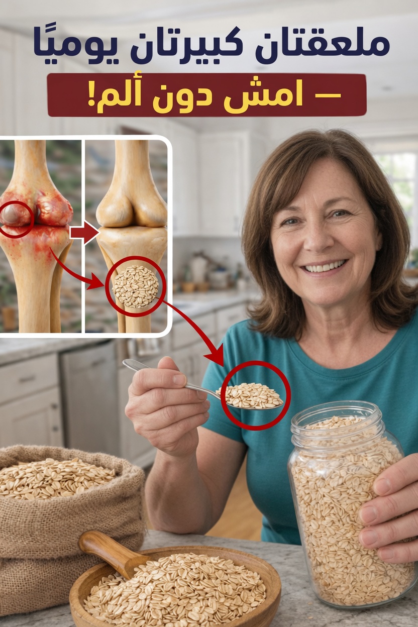 ملعقتان كبيرتان من الشوفان يوميًا: كيف قد تساعد هذه العادة السهلة في دعم صحة الركبتين والمفاصل