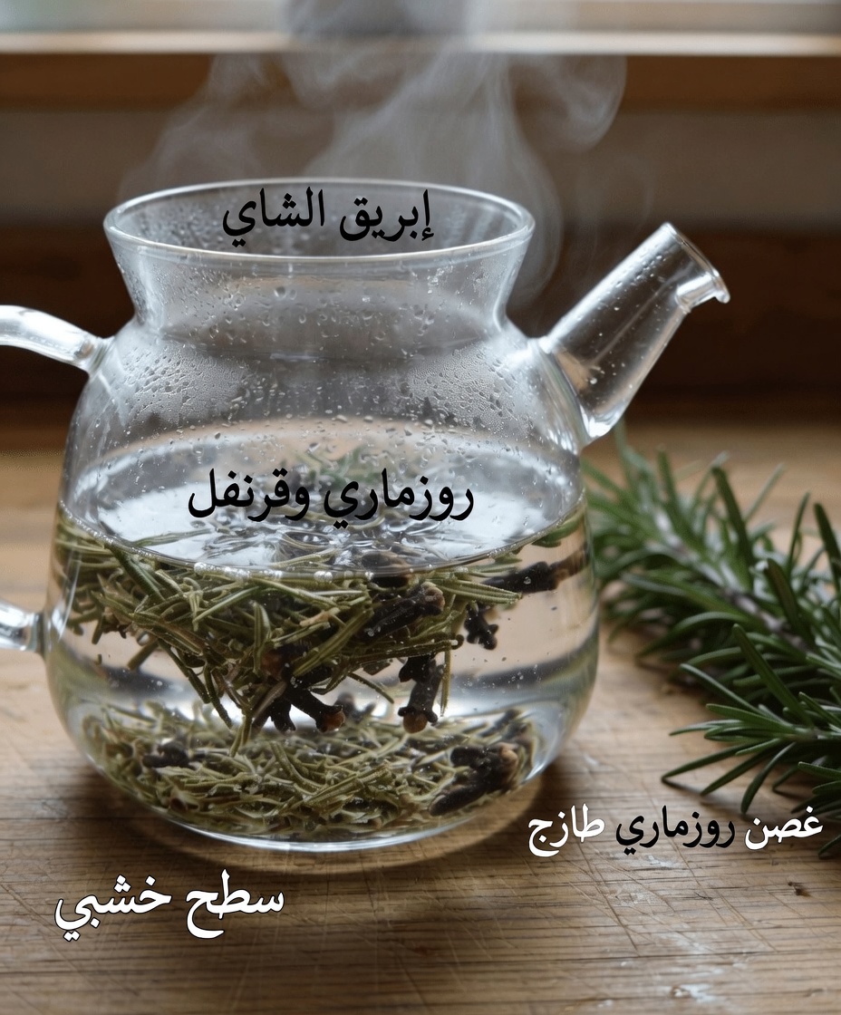 كيفية مزج إكليل الجبل مع القرنفل لتحضير شاي يومي بسيط يدعم روتينك الصحي