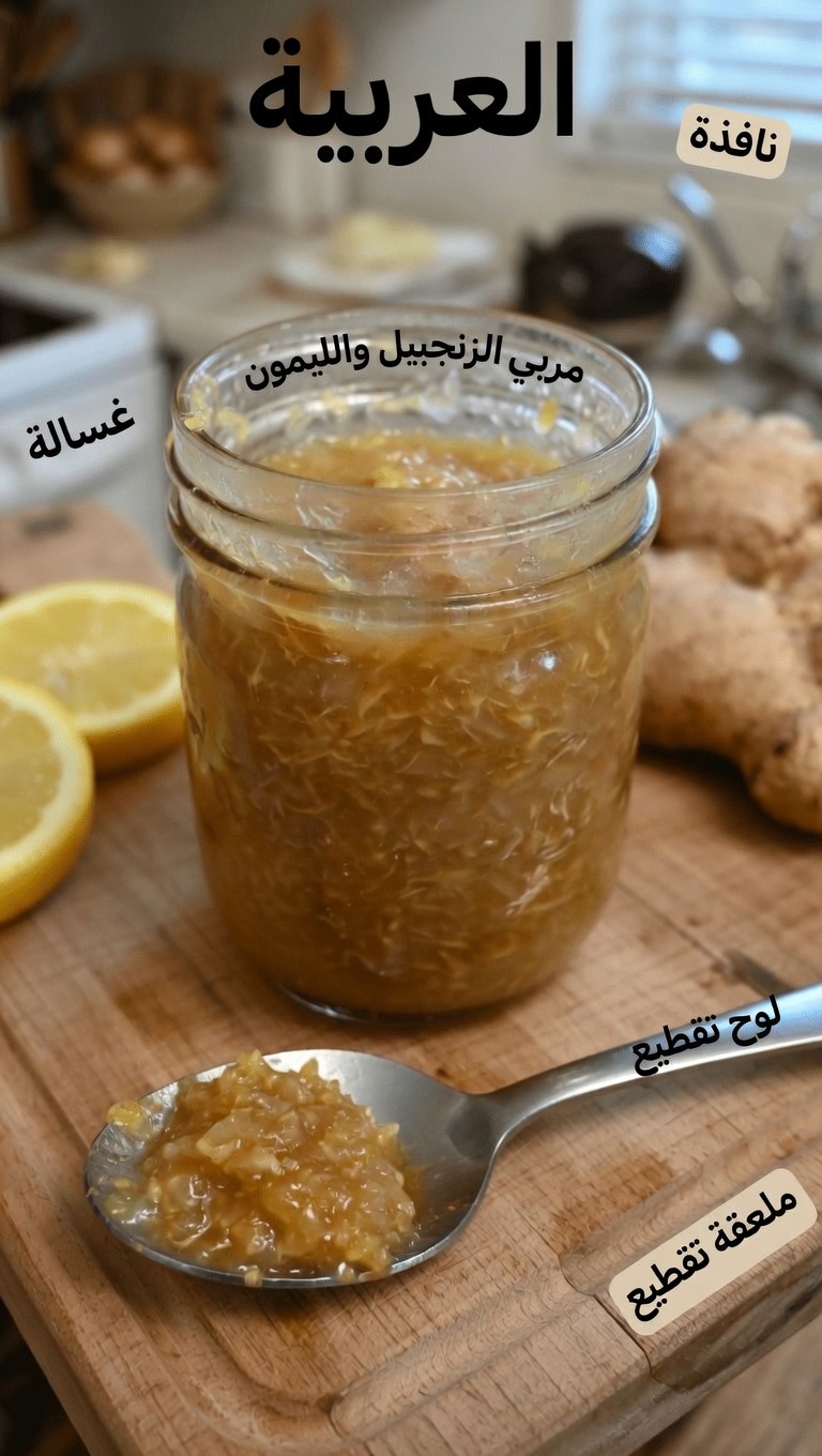 العادة اليومية البسيطة الرائجة: شرح الزنجبيل المبشور والبصل والثوم وعصير الليمون والعسل