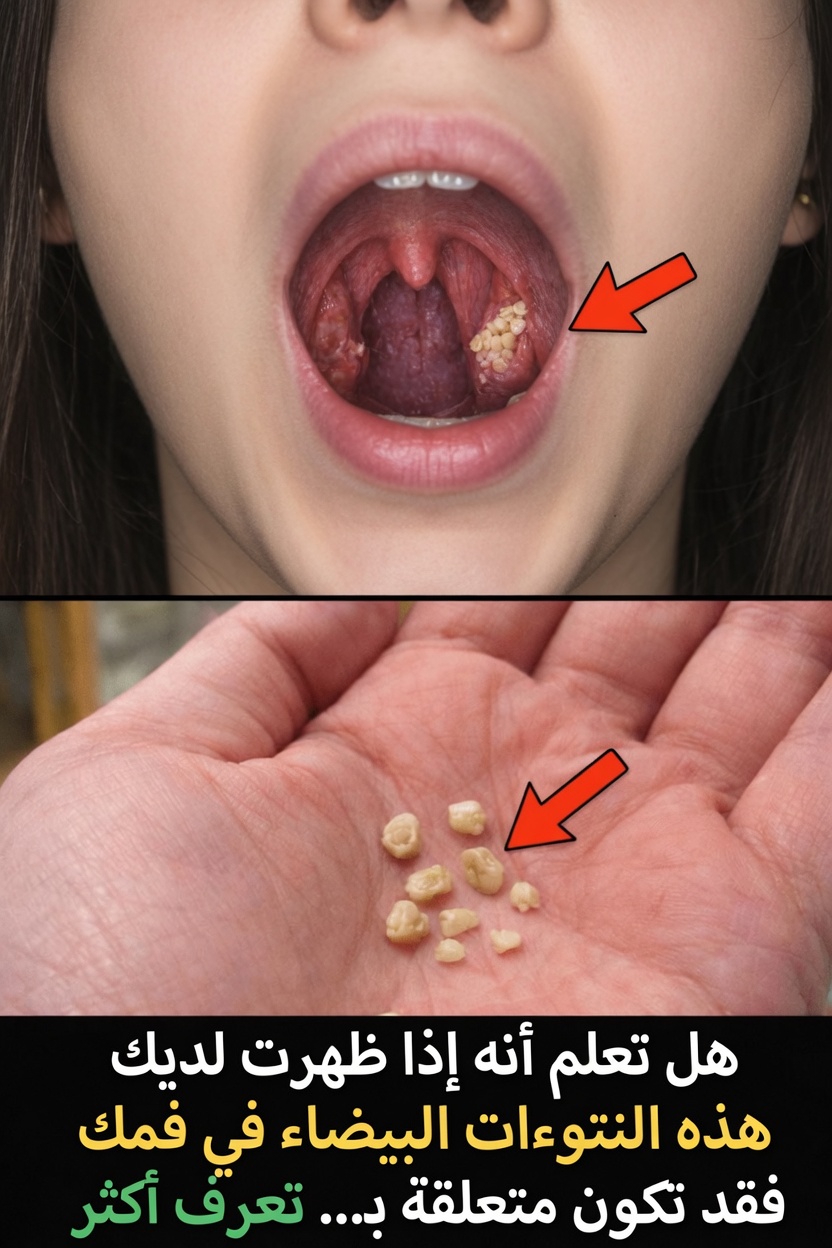ما تلك النتوءات البيضاء في فمك وهل يمكن أن تكون مرتبطة بعادات يومية شائعة؟