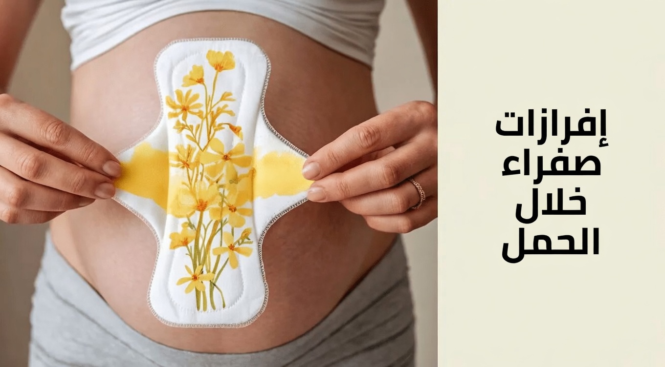 ماذا يعني الإفراز المهبلي الأصفر؟ الأسباب الشائعة ومتى يجب الانتباه إليه