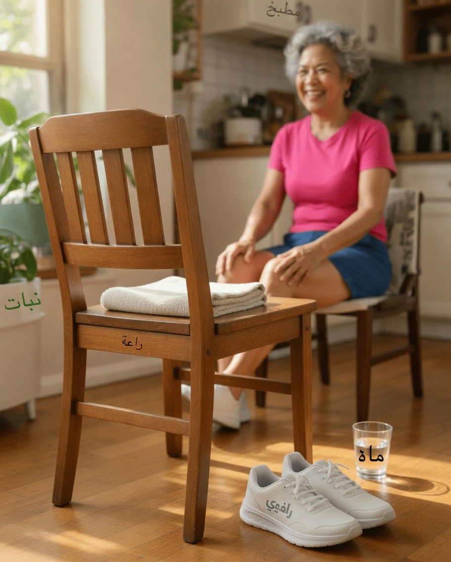 فوق الستين؟ اكتشف هذا التمرين البسيط على الكرسي لدعم قوة الساقين والحركة اليومية لدى كبار السن