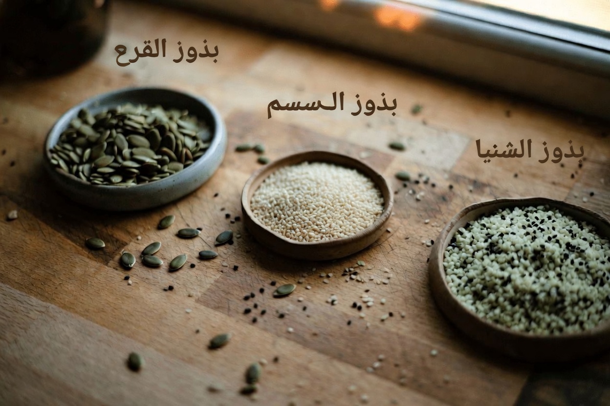 فوق الستين؟ اكتشف لماذا قد تؤثر هذه البذور الثلاث الشائعة على طاقتك اليومية وراحتك العامة