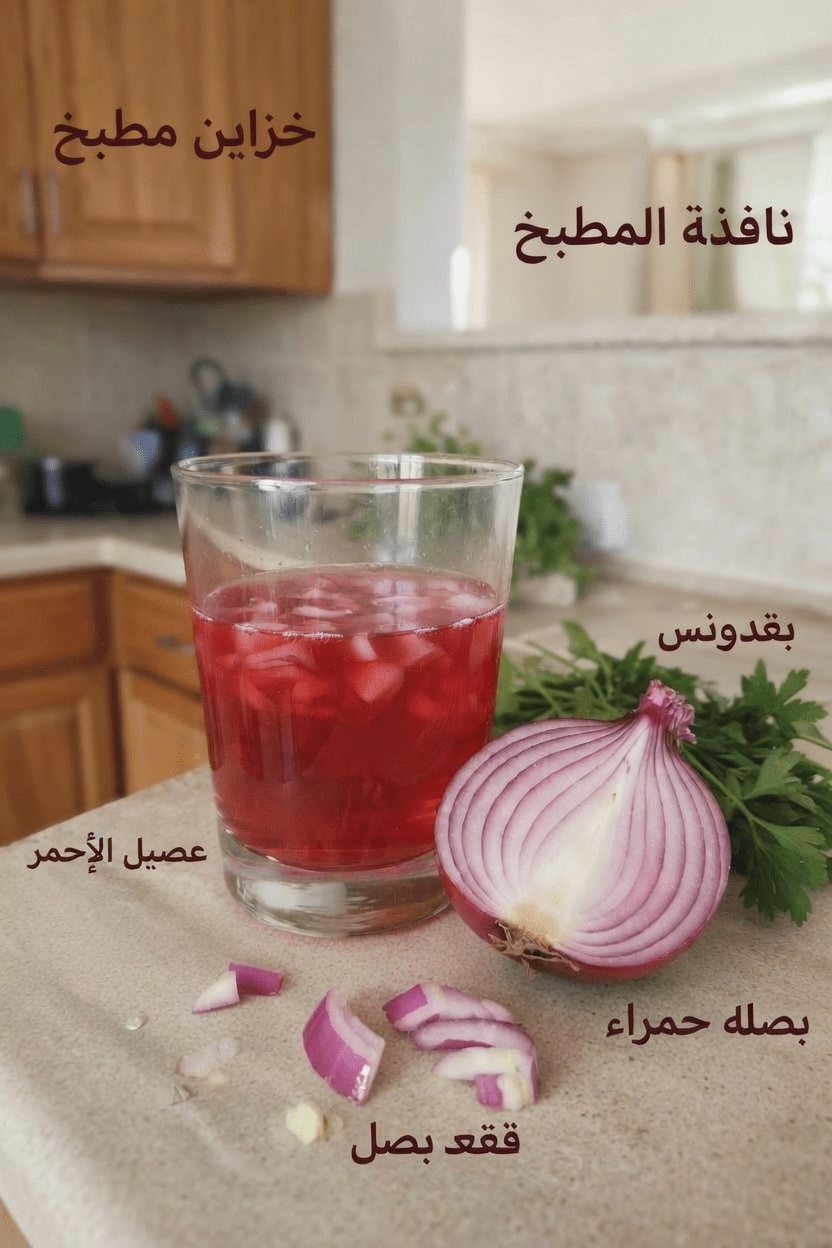 نقع البصل الأحمر طوال الليل في الماء: لماذا تكتسب هذه العادة التقليدية اهتمامًا متزايدًا بصحة الرجال؟