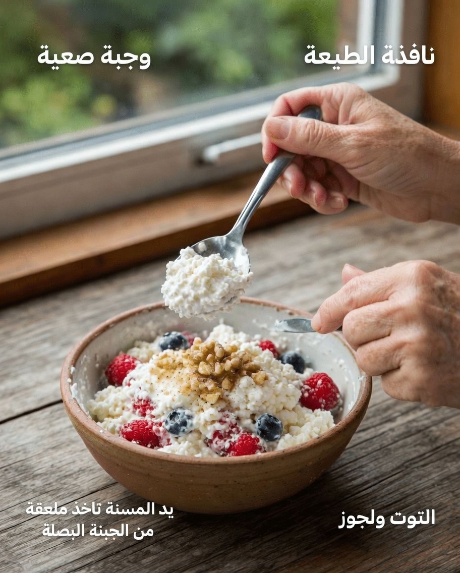 لماذا يختار العديد من كبار السن الجبن القريش بدلاً من البيض لدعم صحة العضلات