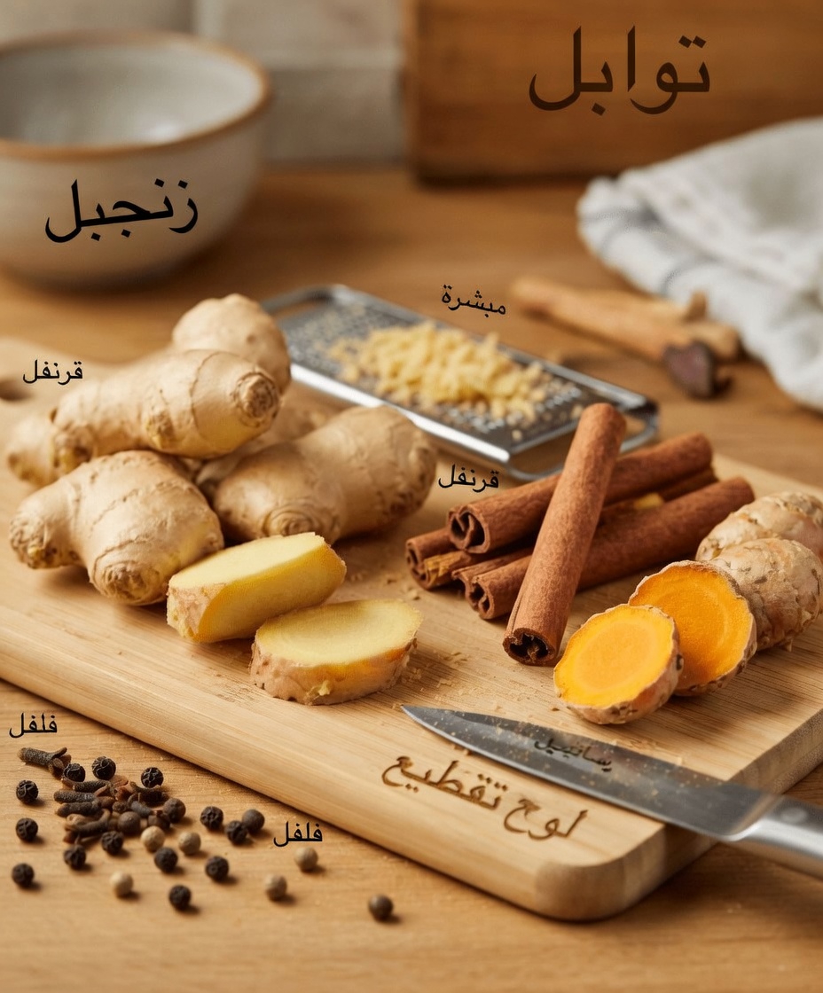 اكتشف لماذا يخلط الرجال الزنجبيل والقرفة والكركم في روتين يومي بسيط للعافية