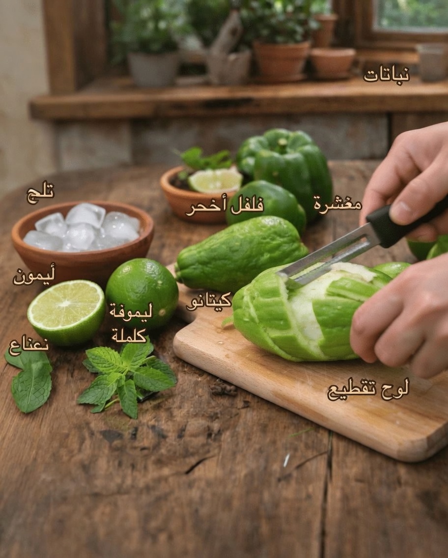 كيفية تحضير عصير منعش من الشايوت والليمون لروتينك اليومي للعافية في المنزل