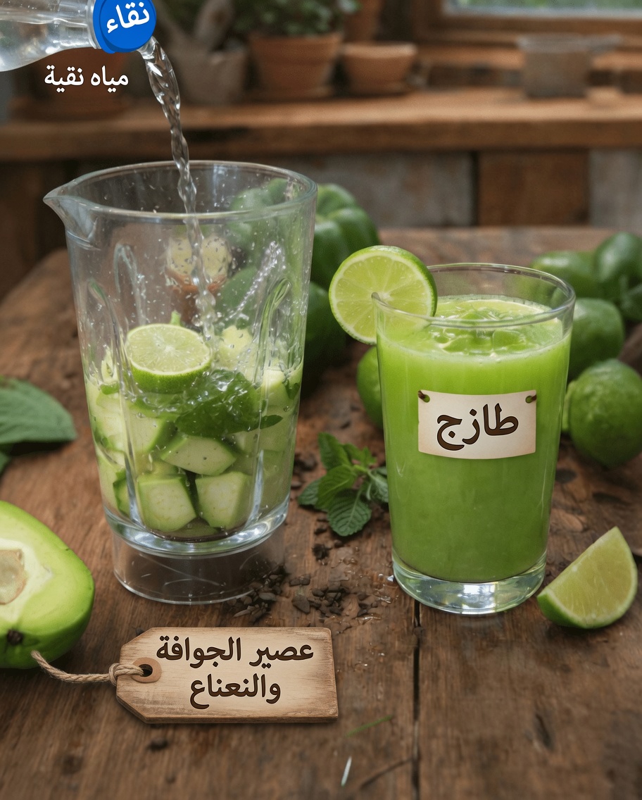 كيفية تحضير عصير منعش من الشايوت والليمون لروتينك اليومي للعافية في المنزل