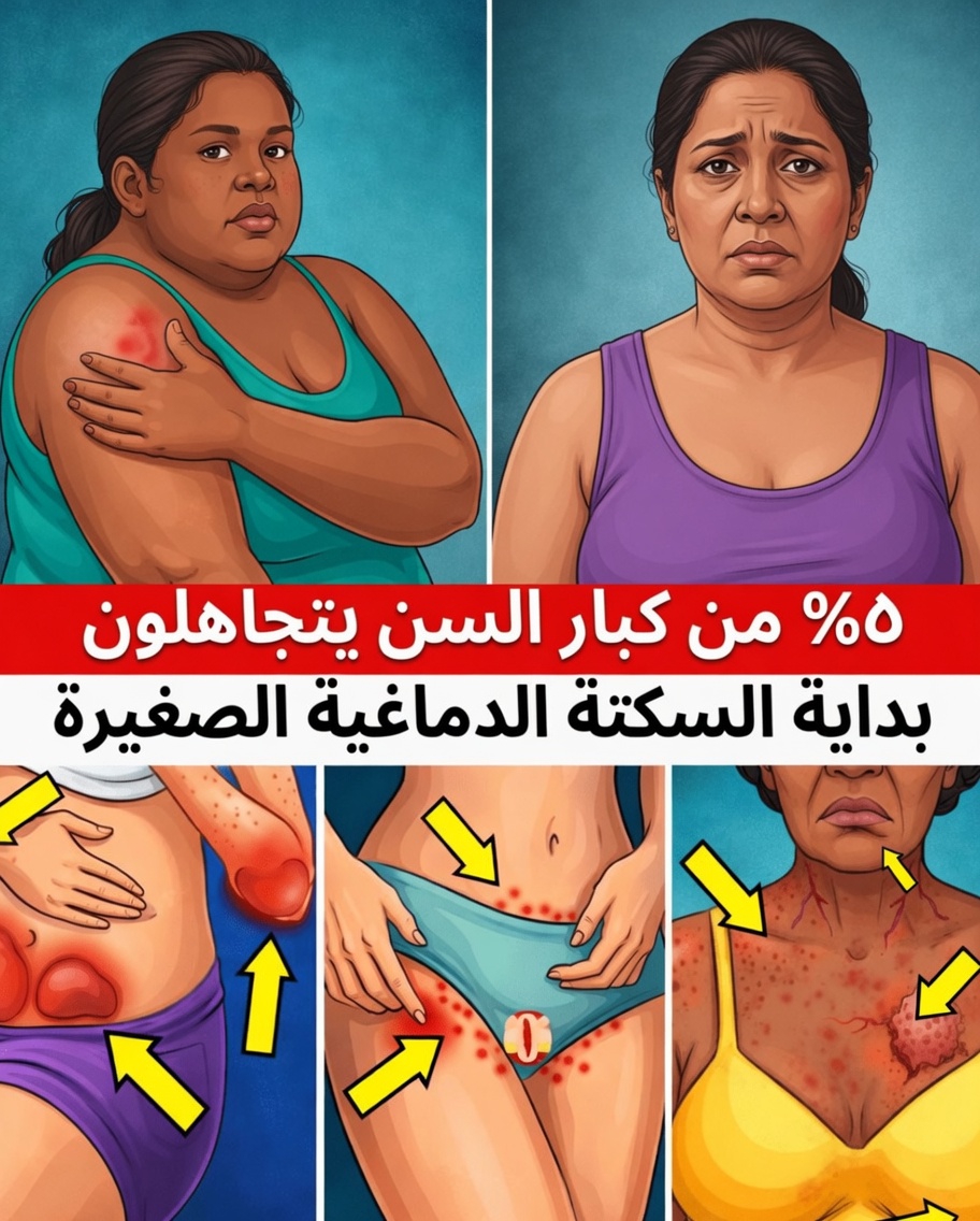 10 أعراض صامتة للسكتة الدماغية الصغيرة بعد سن الستين يغفل عنها كثيرون (خصوصًا #4 – علامة التحذير الخادعة «لحظة النسيان» لدى كبار السن)