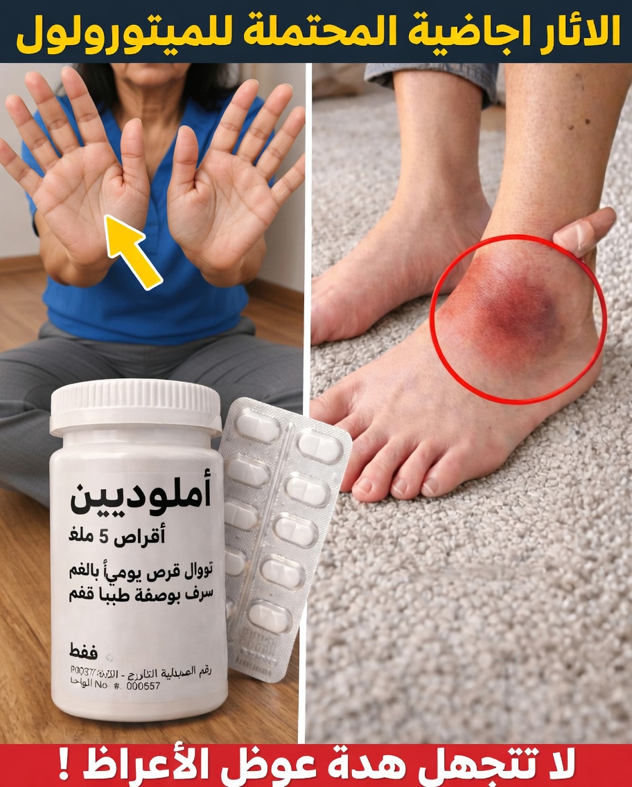 10 آثار جانبية شائعة لدواء ميتوبرولول يجب أن تعرفها ومتى ينبغي عليك مراجعة طبيبك