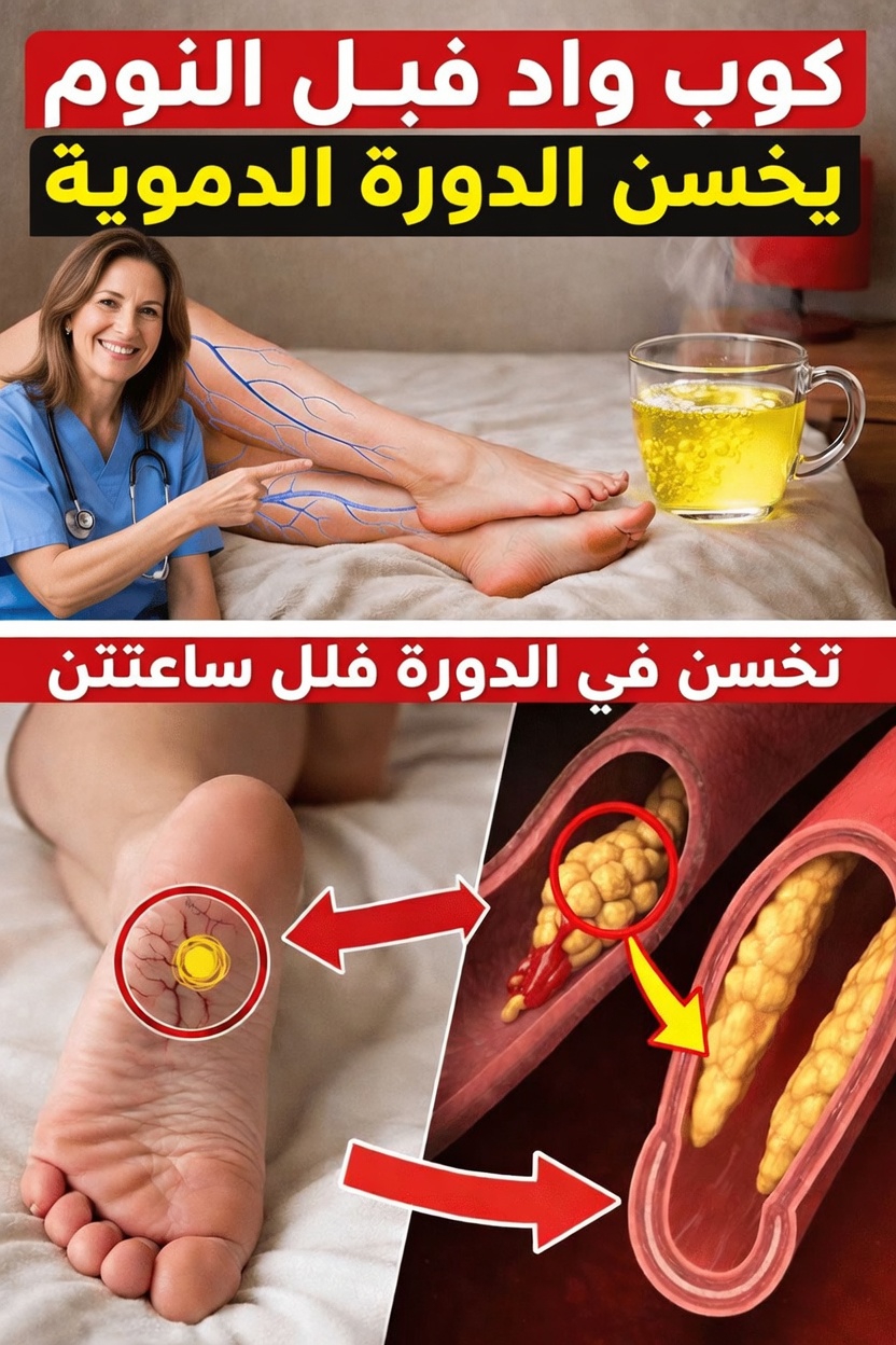 كيف يمكن لشرب كوب بسيط واحد قبل النوم أن يدعم الدورة الدموية ويساعدك على النوم بعمق أكبر