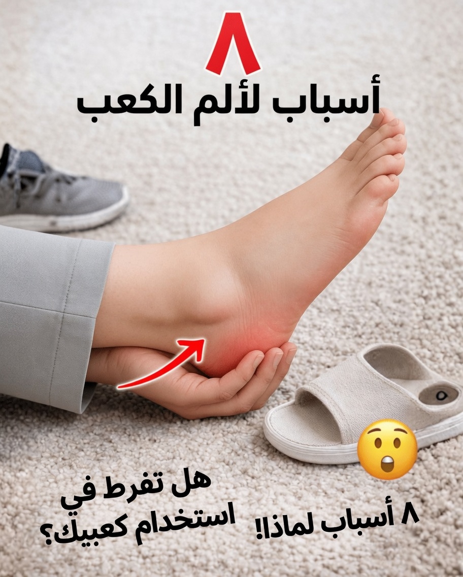 8 عادات يومية وأفكار تساعدك على فهم آلام الكعب وتخفيفها