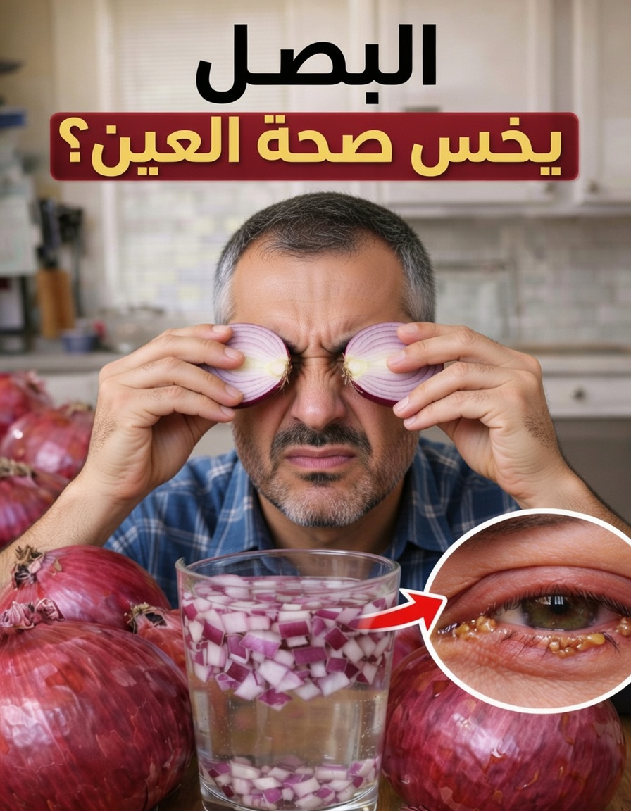 البصل للعيون: العلاج الطبيعي لمدة 5 دقائق الذي يكتشفه الكثيرون
