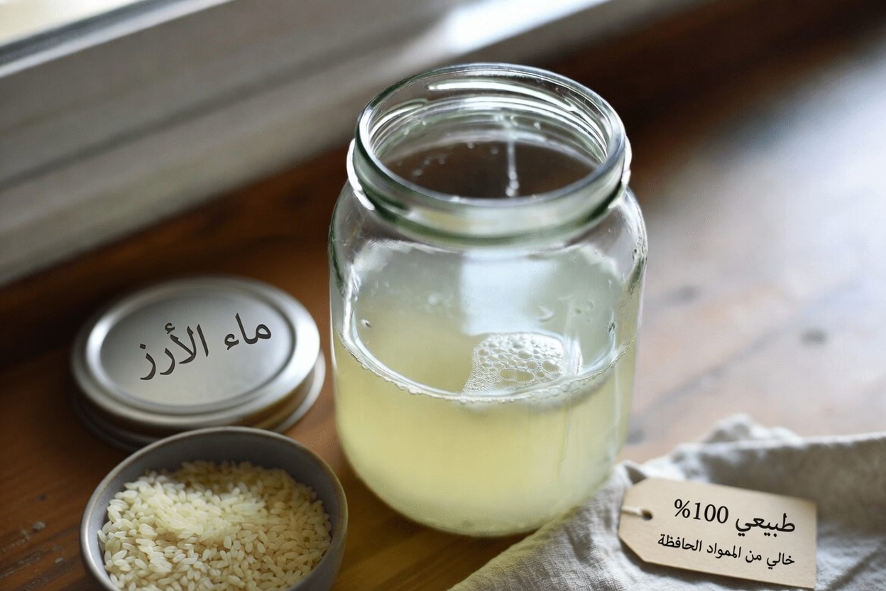 هل تساءلت يومًا لماذا يبدو ماء الأرز كالذهب السائل لبشرتك وشعرك؟