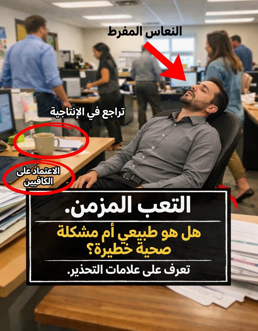 لماذا أشعر بالتعب دائمًا؟ 13 حالة صحية خطيرة قد تكون سببًا في إرهاقك المستمر