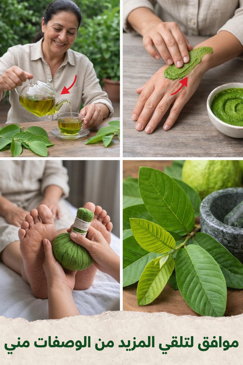 اكتشف كيف يمكن لأوراق الجوافة أن تدعم راحة المفاصل وصحة العظام وتساعد على تقليل تورم الساقين طبيعيًا