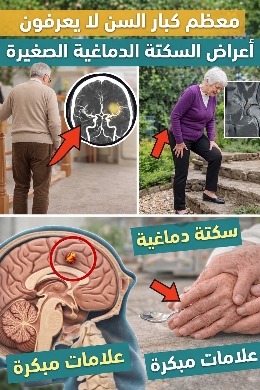 7 علامات تحذيرية للسكتة الدماغية الجوبية بعد سن الستين يغفل عنها الناس (خصوصًا رقم 4)