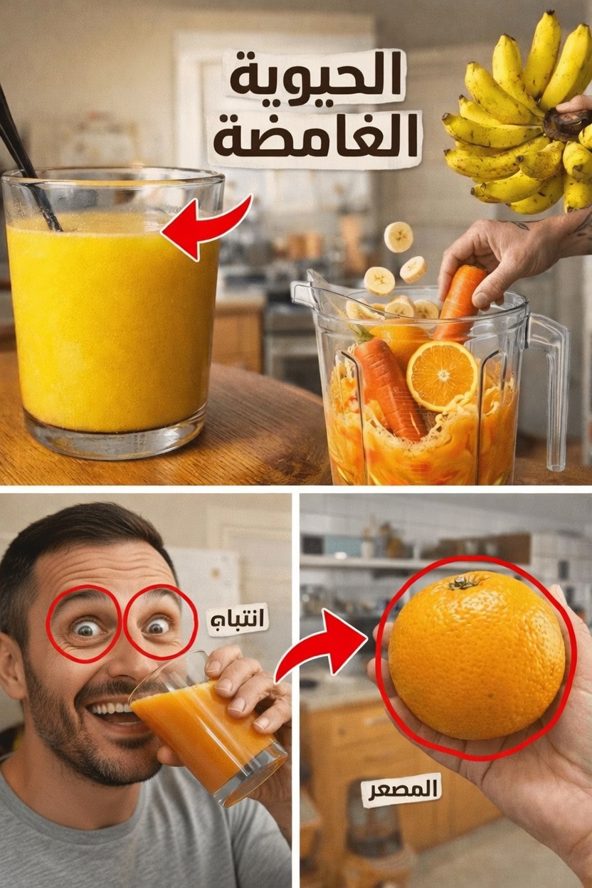 كيفية إعداد سموذي الصباح الذهبي الذي يدعم بلطف صحة عينيك اليومية وراحة الرؤية