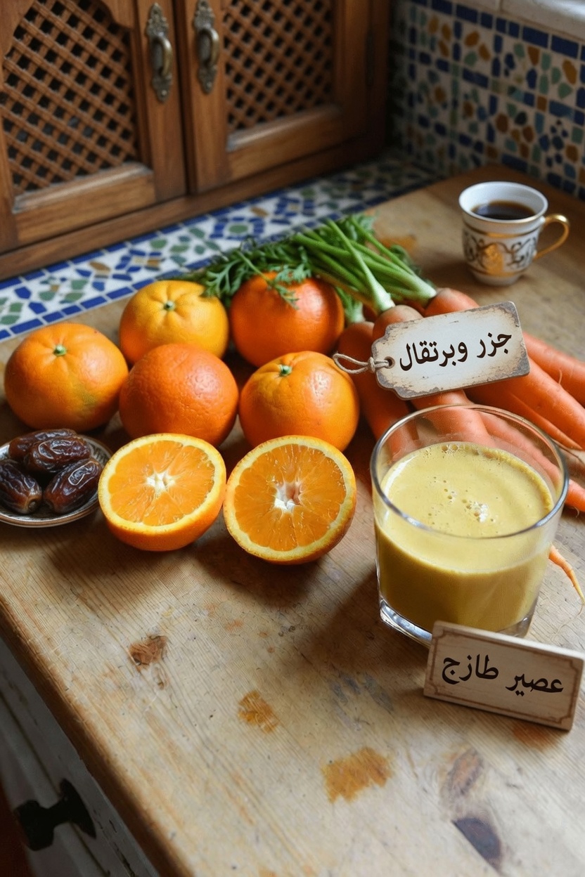 كيفية إعداد سموذي الصباح الذهبي الذي يدعم بلطف صحة عينيك اليومية وراحة الرؤية