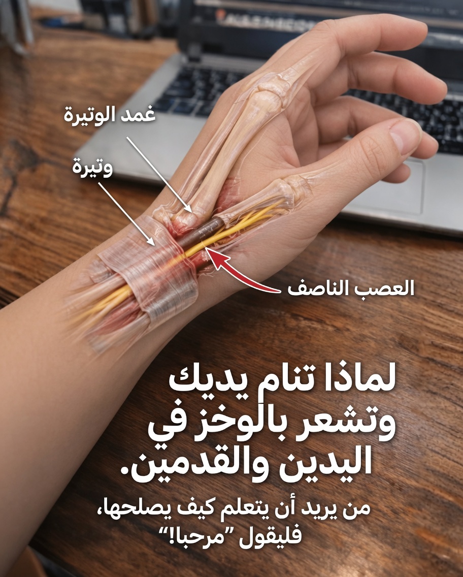 لماذا كثيرًا ما تُصاب يداك بالخدر؟ أسباب يومية وعادات بسيطة لتجربتها من أجل التخفيف