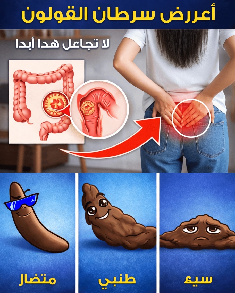 8 علامات تحذيرية مبكرة لسرطان القولون يجب ألا تتجاهلها!