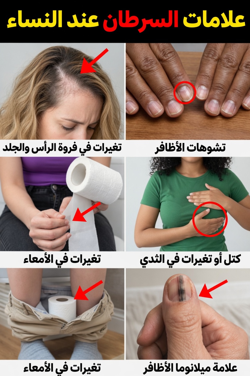 14 علامة مرئية للسرطان تتجاهلها معظم النساء وما يجب على كل امرأة معرفته عنها