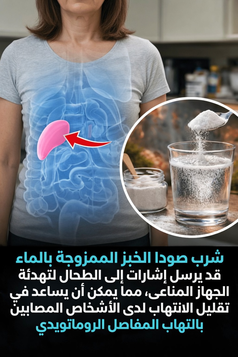 ماذا يحدث عند شرب صودا الخبز الممزوجة بالماء؟ رؤى بحثية حول الطحال والاستجابة المناعية