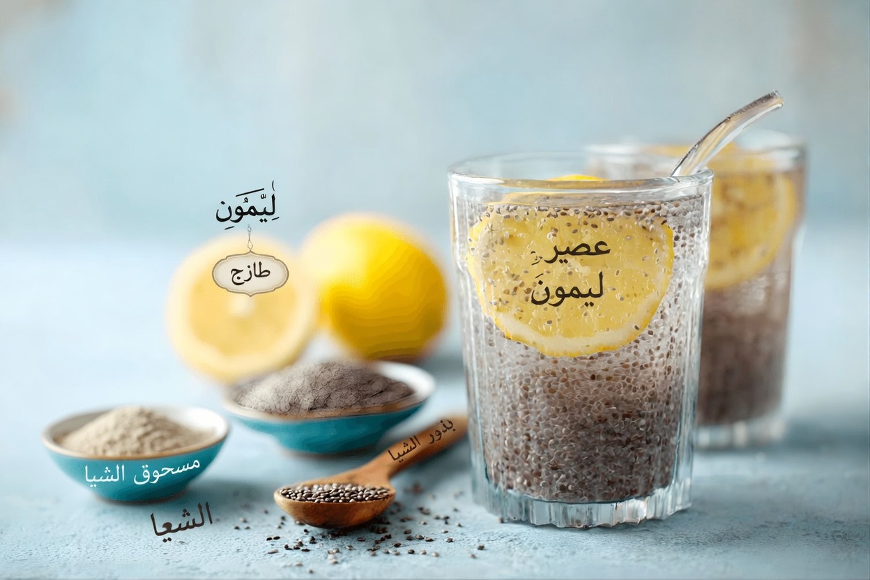 جرّب هذا المشروب البسيط من الخيار وبذور الشيا لدعم الهضم الصحي