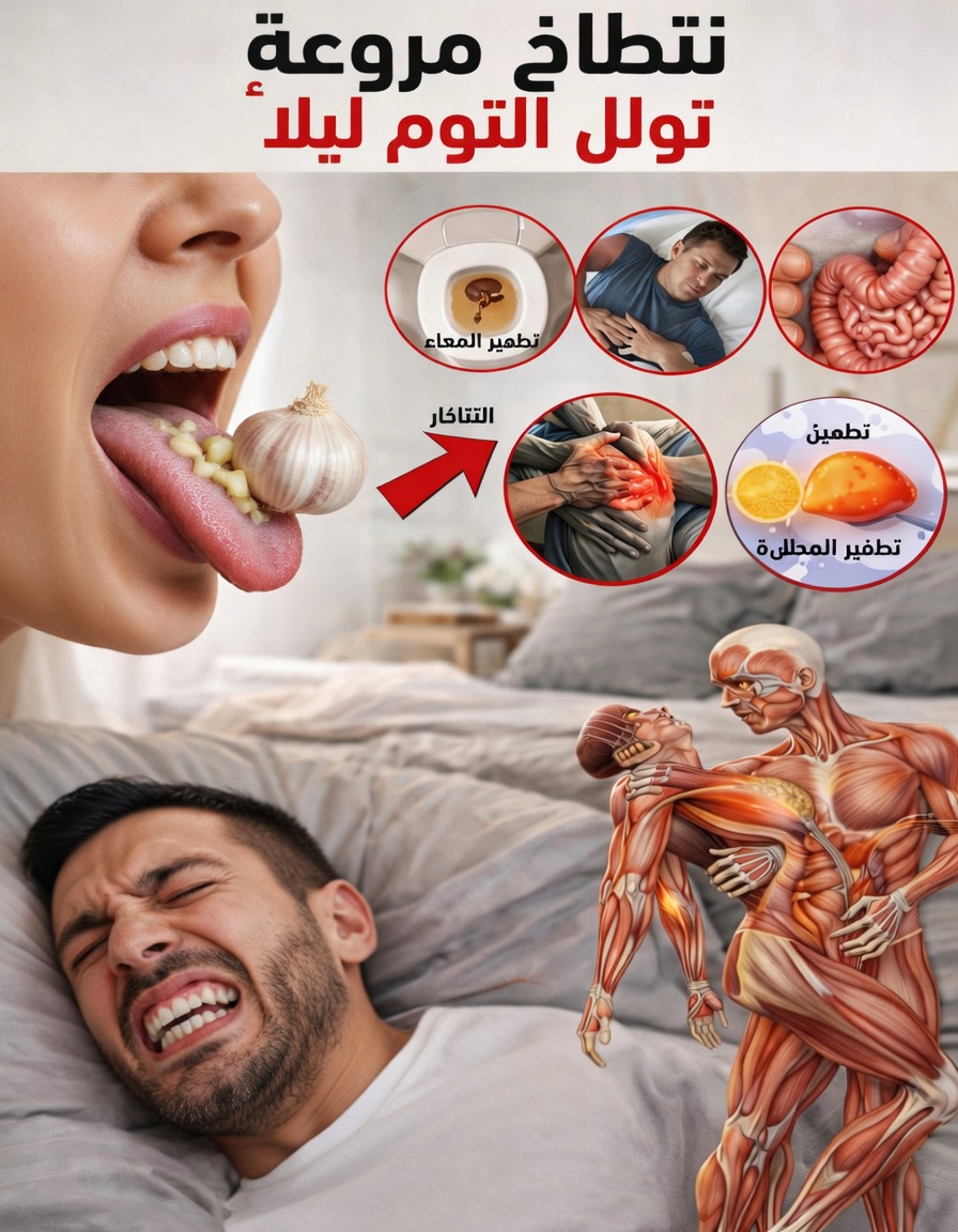 ماذا يحدث لجسمك عند تناول الثوم النيء قبل النوم: دليل عملي