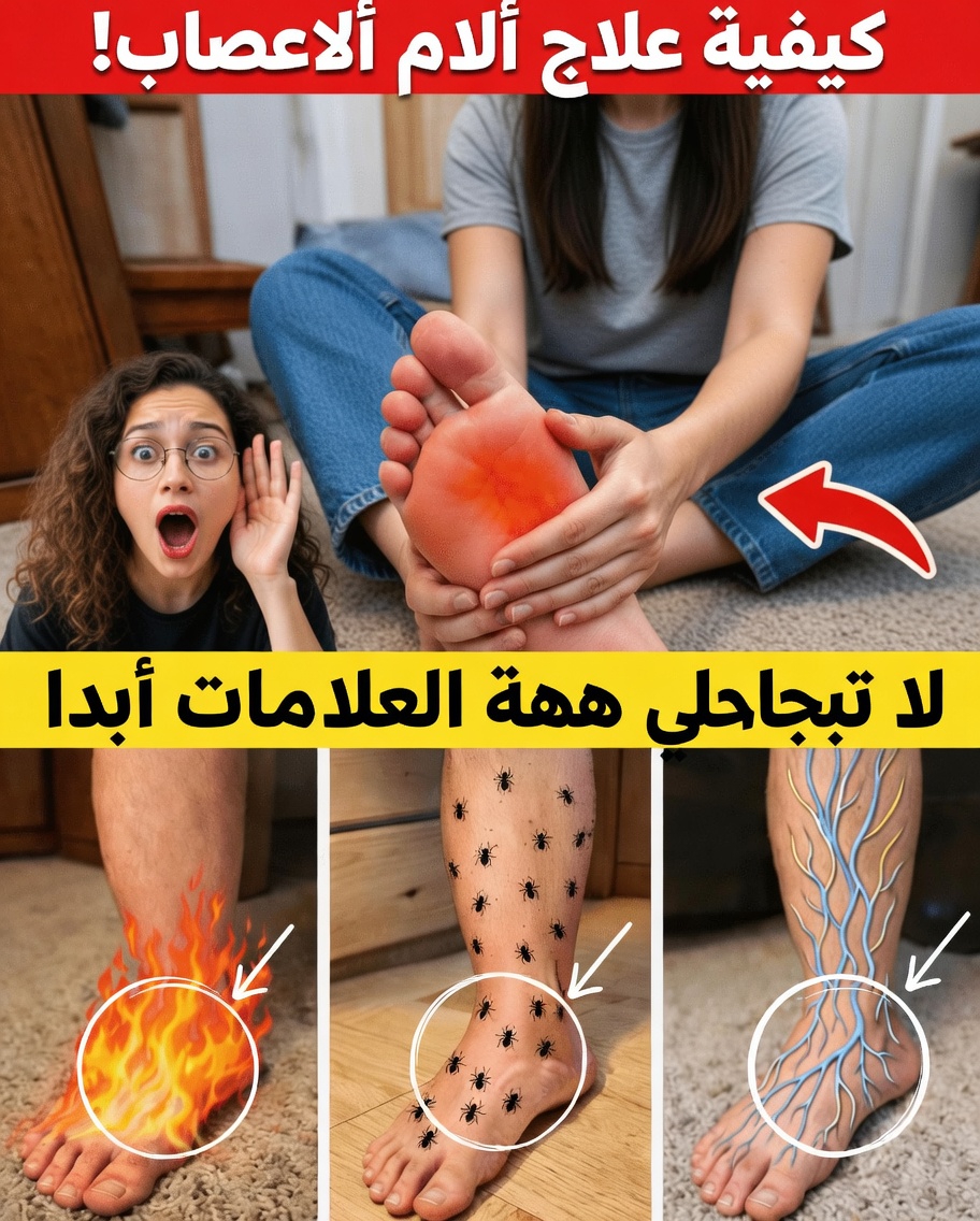 8 علامات تدل على أن قدميك تحذرانك من ألم الأعصاب وعادات تساعدك على البقاء مرتاحًا