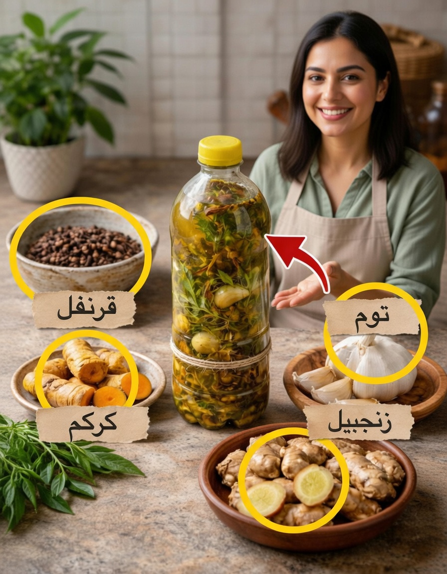 كيفية تحضير مشروب القرنفل والثوم والكركم والزنجبيل لدعم مناعتك وصحتك العامة