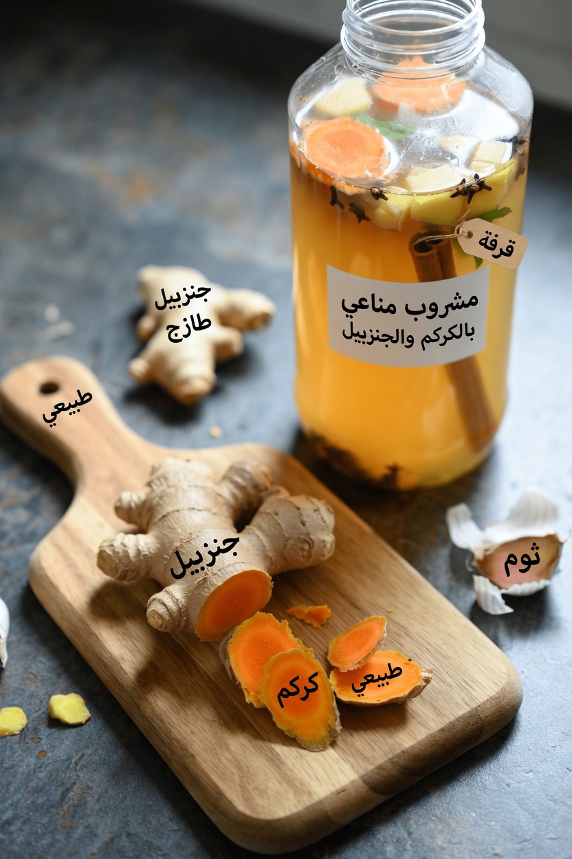 كيفية تحضير مشروب القرنفل والثوم والكركم والزنجبيل لدعم مناعتك وصحتك العامة