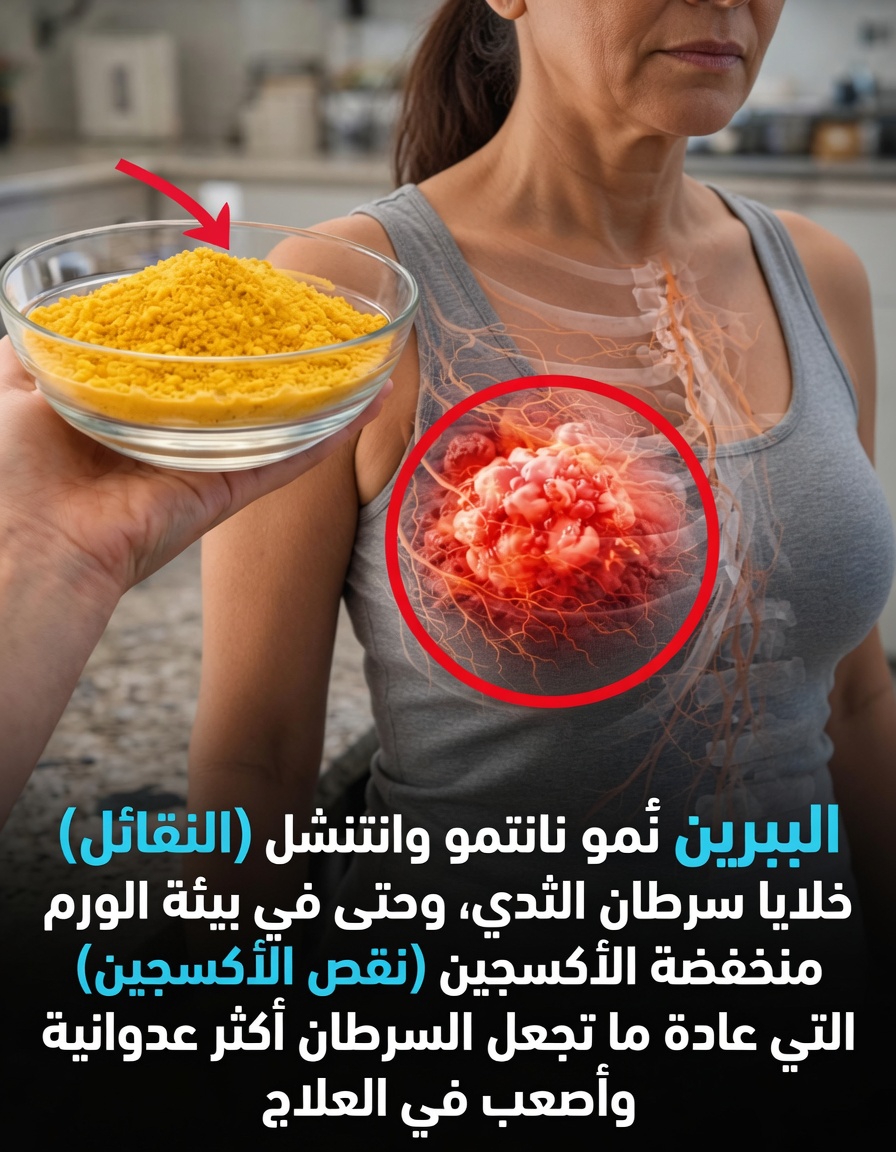 ما الذي اكتشفته دراسة جديدة عام 2023 حول البربرين وخلايا سرطان الثدي في ظروف الورم ناقص الأكسجة