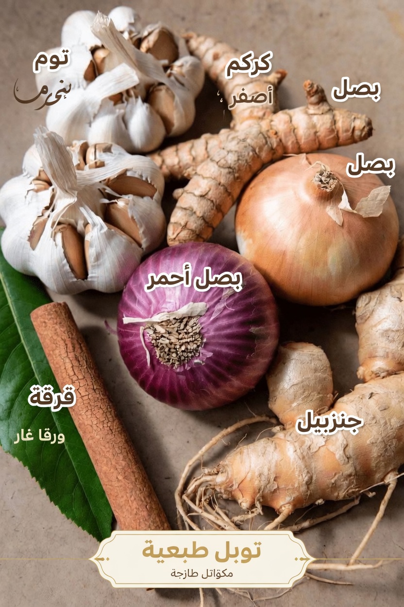 أفضل شاي في الصباح وبعد العشاء: الثوم والكركم والبصل والزنجبيل والقرفة وأوراق الجوافة