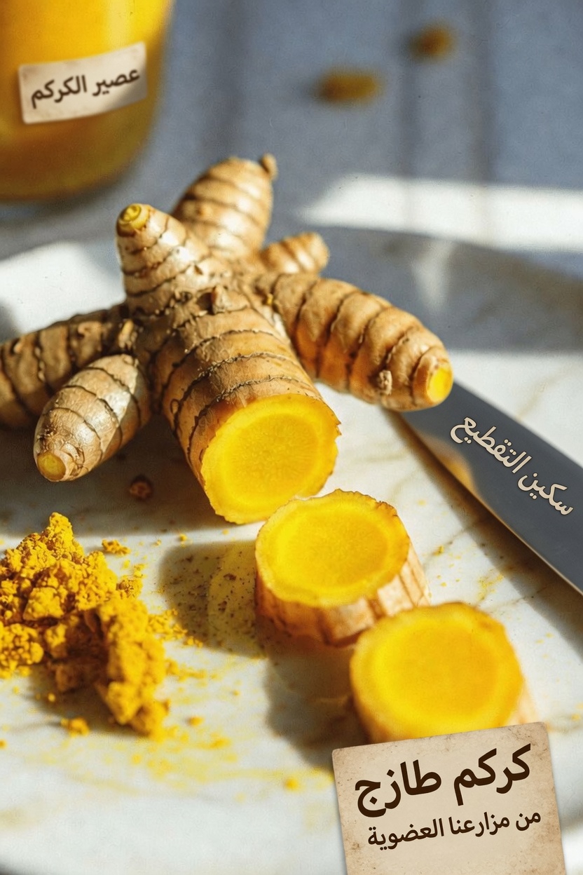 اكتشف كيفية تحضير مشروب يومي من الكركم والزنجبيل والليمون لدعم المفاصل وراحتها بشكل طبيعي