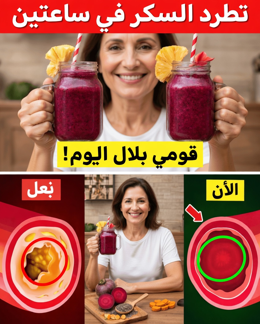 اكتشف الوصفة الطبيعية رقم 1 لمشروب مكوّن من مكوّنين لدعم مستويات صحية للسكر في الدم والكوليسترول