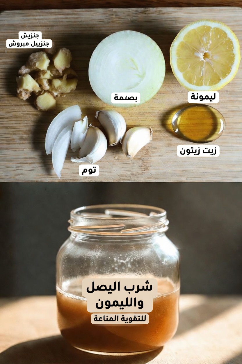 كيفية تحضير هذا المزيج السهل من الزنجبيل المبشور والبصل والثوم وعصير الليمون والعسل في مطبخك