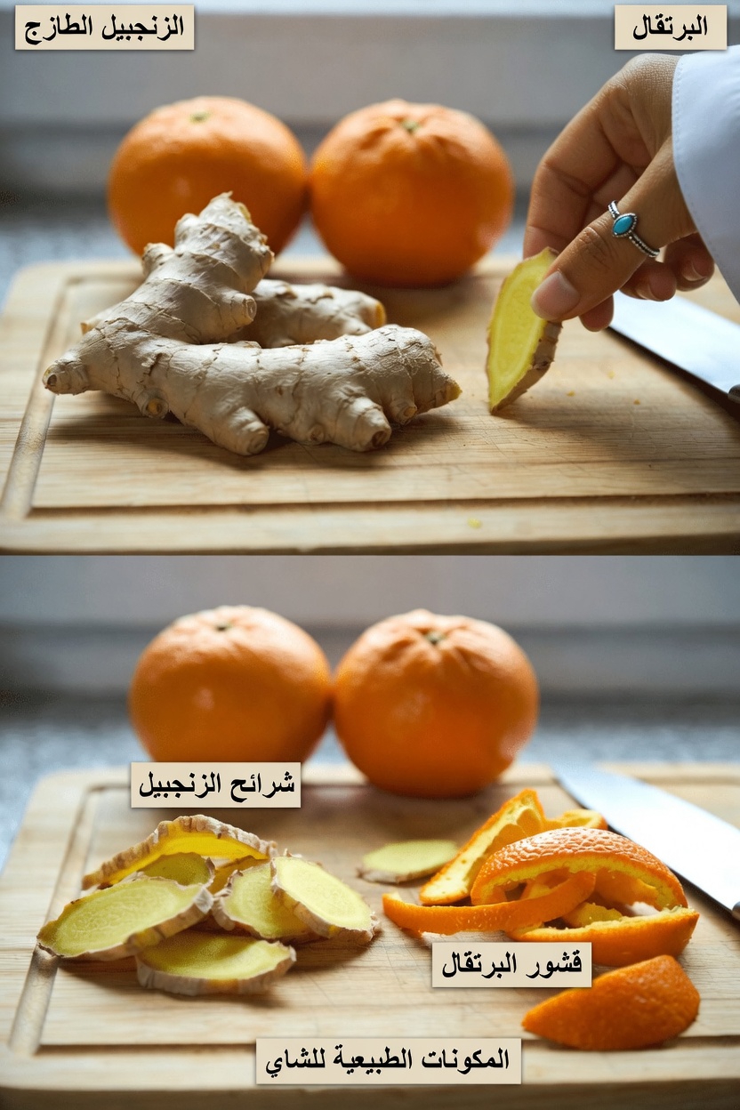كيف يمكن لمشروب يومي من الزنجبيل والبرتقال أن يساعد في دعم صحة الكلى والكبد والرئتين بشكل طبيعي