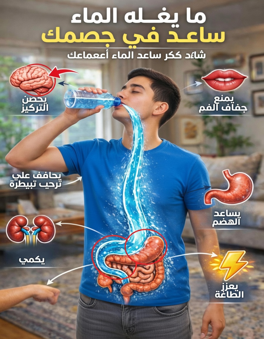 اكتشف 8 علامات خفية تدل على أن جسمك يصرخ طلبًا للماء حتى لو لم تشعر بالعطش بعد