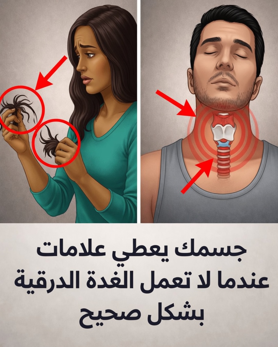 علامات تحذيرية للغدة الدرقية: 10 دلائل يومية قد يرسلها جسمك بشأن توازن الغدة الدرقية