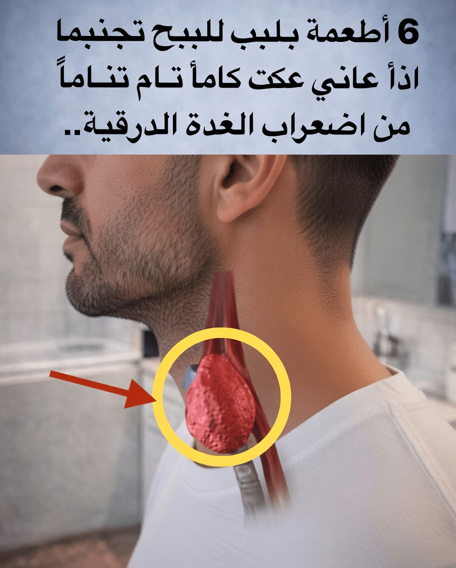 6 أطعمة يومية قد تؤثر على صحة الغدة الدرقية، مع بدائل سهلة وعادات تدعم العافية