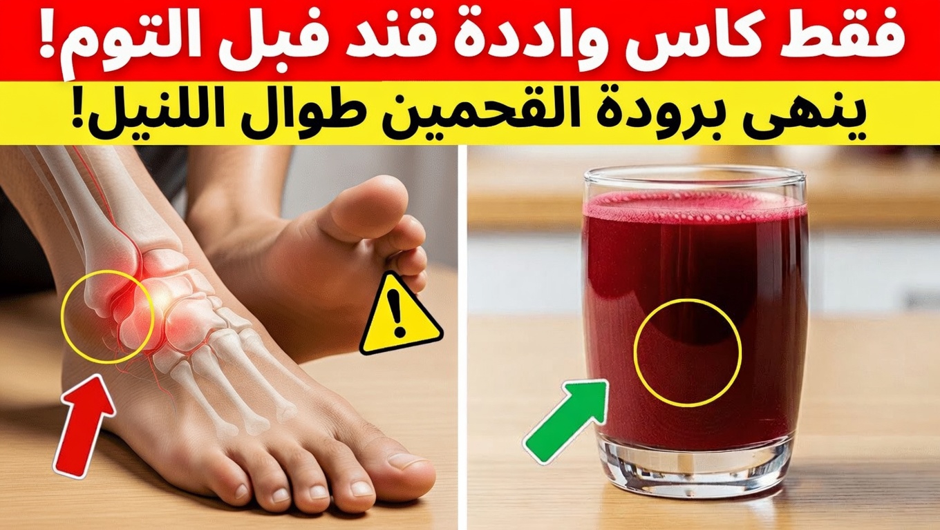 كبار السن، جرّبوا هذه النصيحة قبل النوم باستخدام الفلفل الحار لتعزيز تدفق الدم بشكل أفضل في ساقيكم وقدميكم