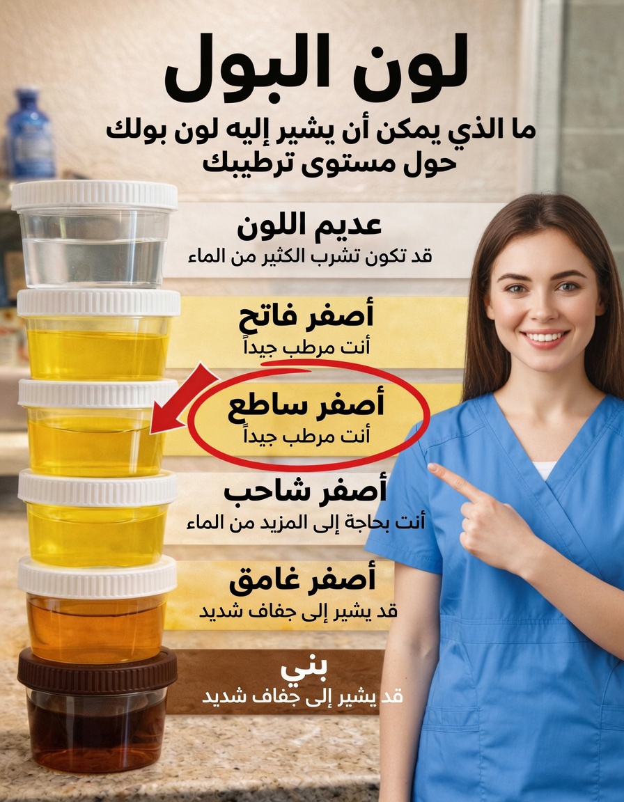 ماذا يعني لون بولك: دليل شامل لفهم إشارات الترطيب